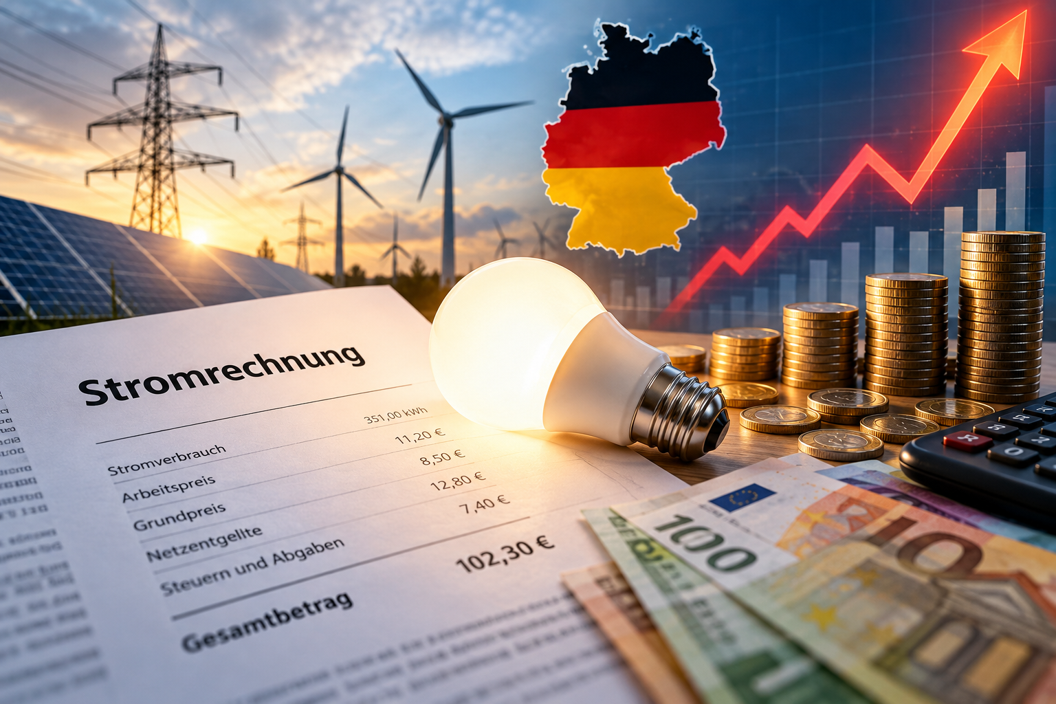 Electricitatea în Germania se scumpește din nou: ce se întâmplă cu prețurile și la ce ne putem aștepta